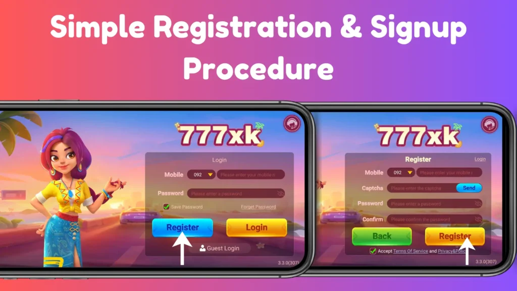 777 xk Game login